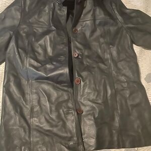 Women's Black Leather Jacket